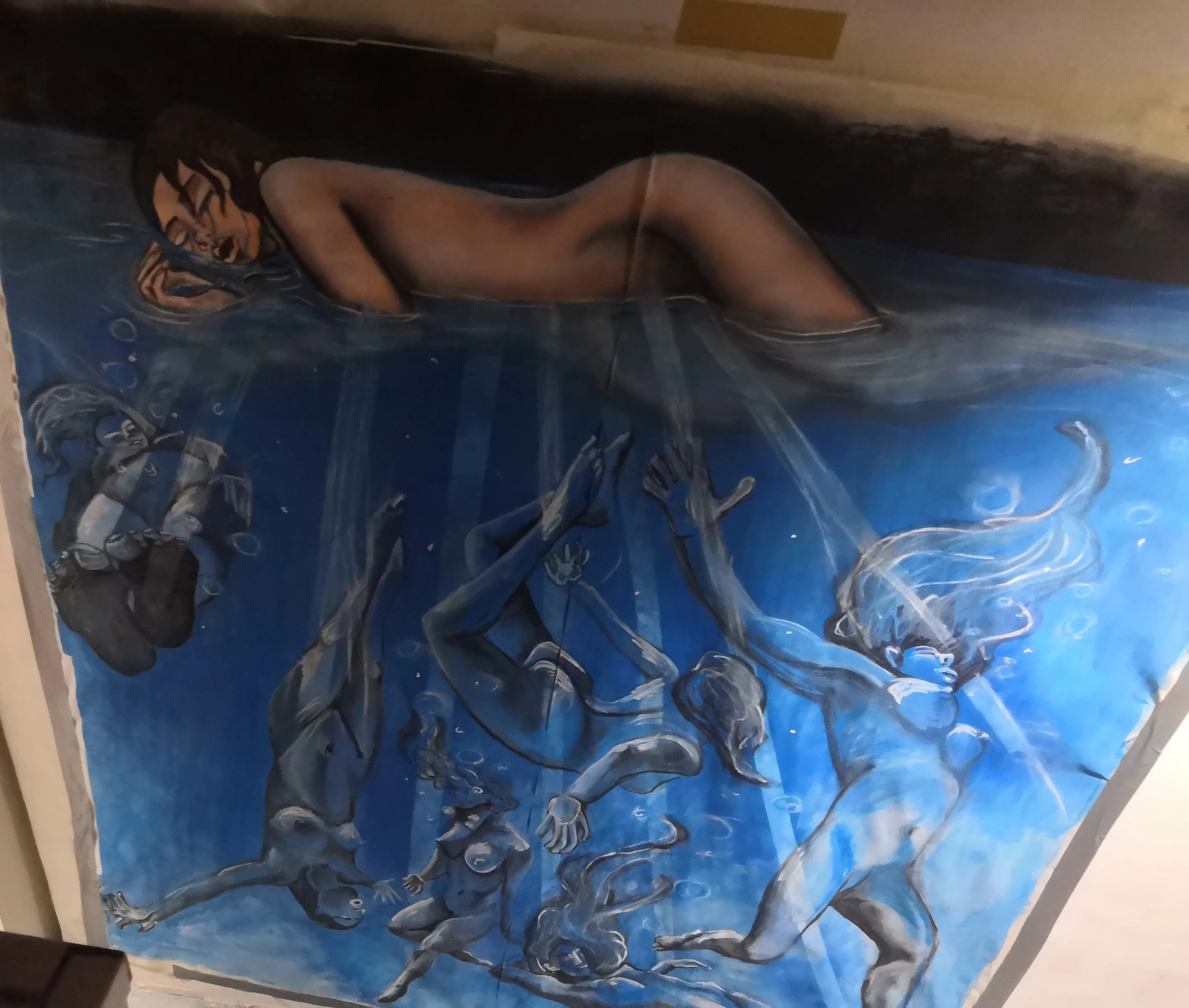 Femme nue — vue de l'œuvre à l'atelier · 06