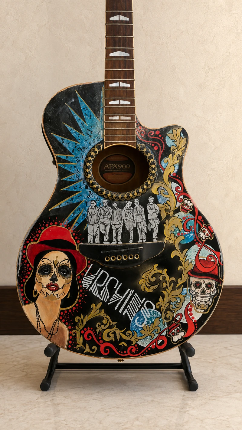 Œuvre de Julie Chailland — Guitares — Urchins