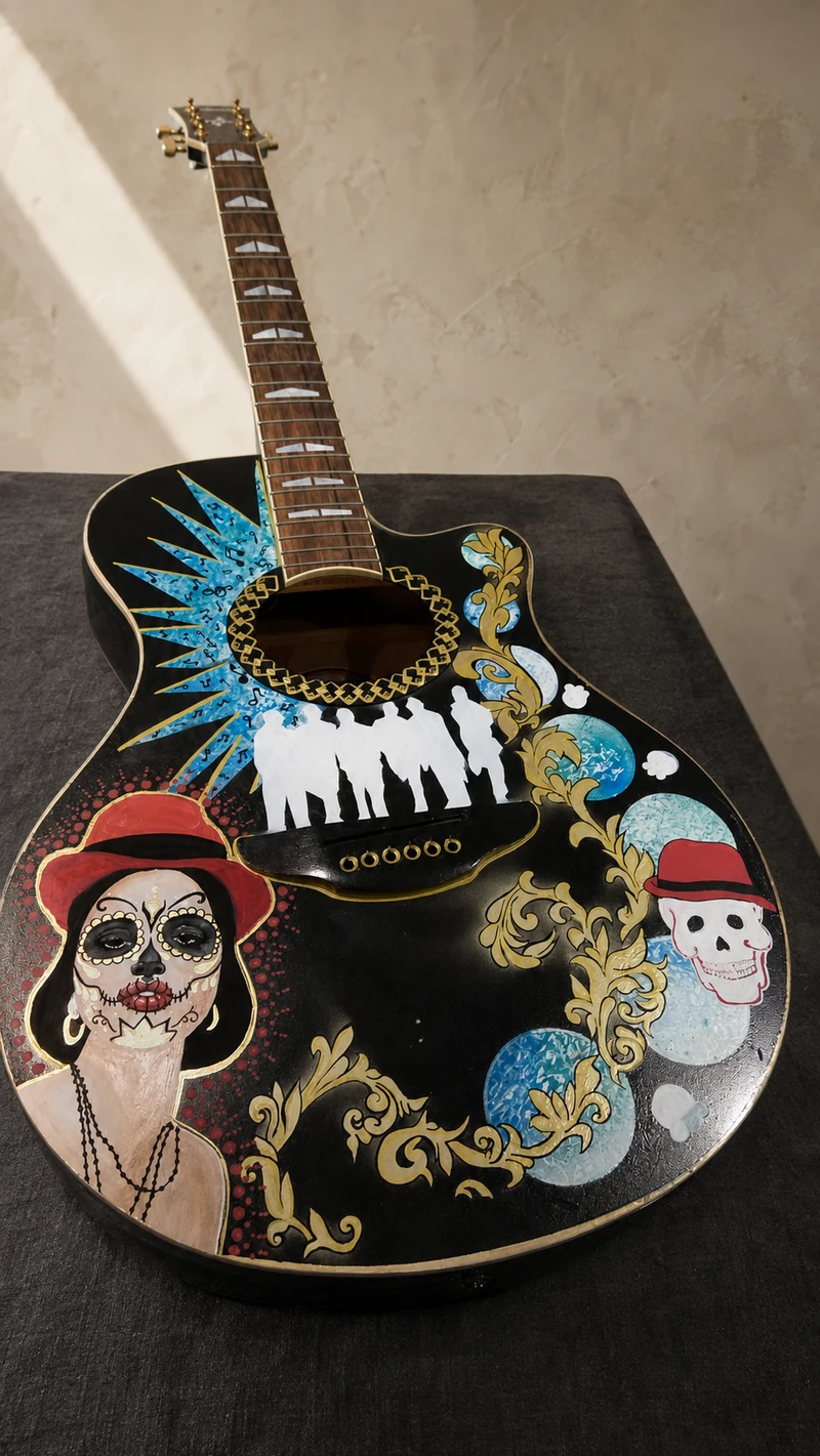 Œuvre de Julie Chailland — Guitares — Urchins