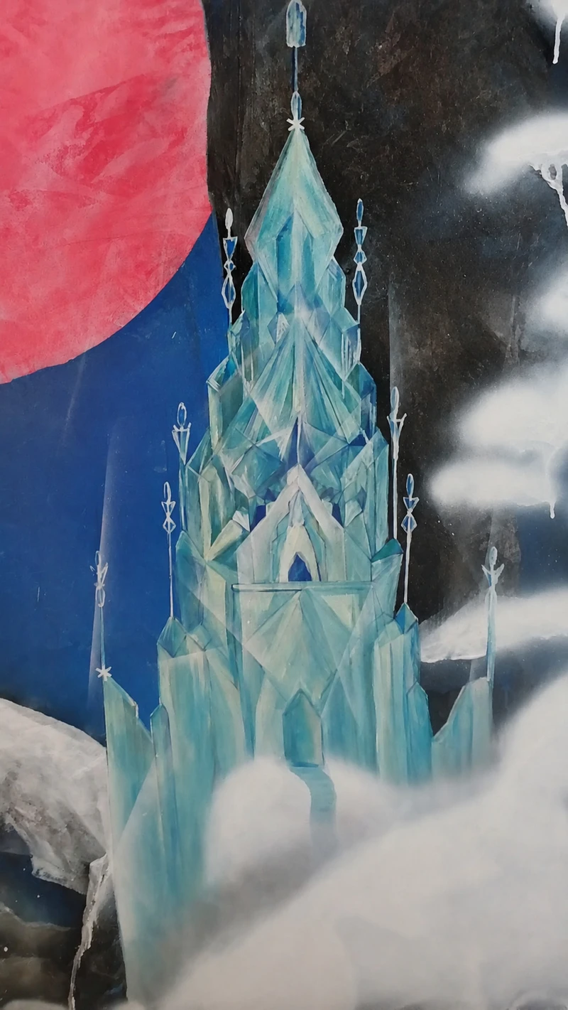 La Reine des neiges — visuel de préparation · 01